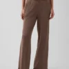 Vintagesoft Terry joggingbroek met wijde pijpen