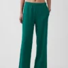 Vintagesoft Terry joggingbroek met wijde pijpen