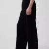 Vintagesoft Terry joggingbroek met wijde pijpen