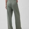 Vintagesoft Terry joggingbroek met wijde pijpen