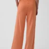 Vintagesoft Terry joggingbroek met wijde pijpen