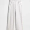 Vintagesoft Terry joggingbroek met wijde pijpen