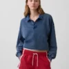 Vintagesoft Terry oversized Polo's sweatshirt