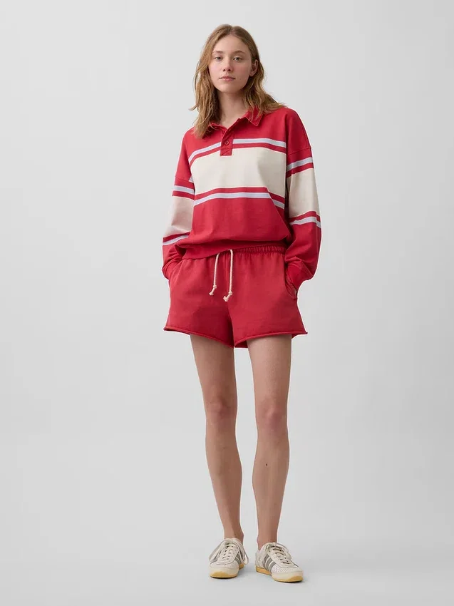Vintagesoft Terry oversized Polo's sweatshirt