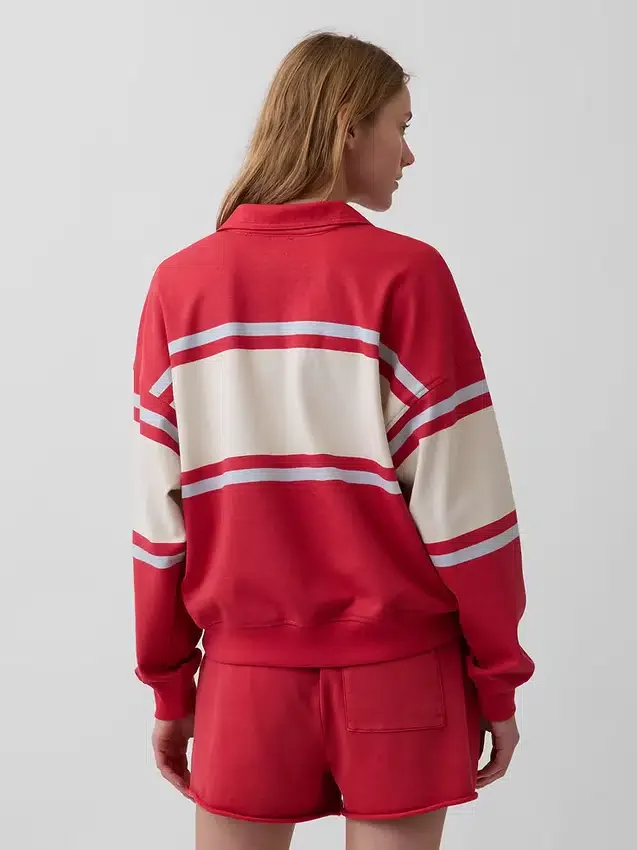 Vintagesoft Terry oversized Polo's sweatshirt