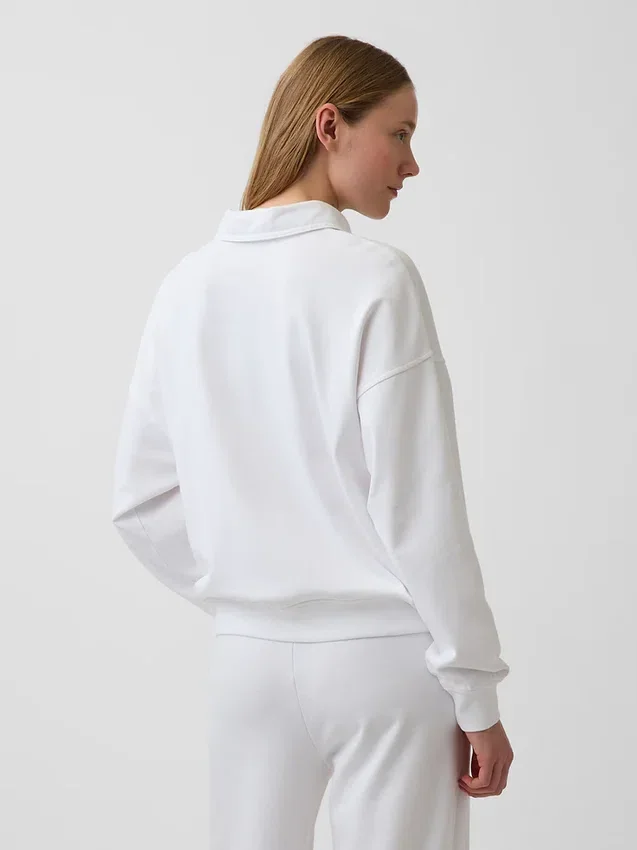 Vintagesoft Terry oversized Polo's sweatshirt