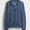 Vintagesoft Terry oversized Polo's sweatshirt