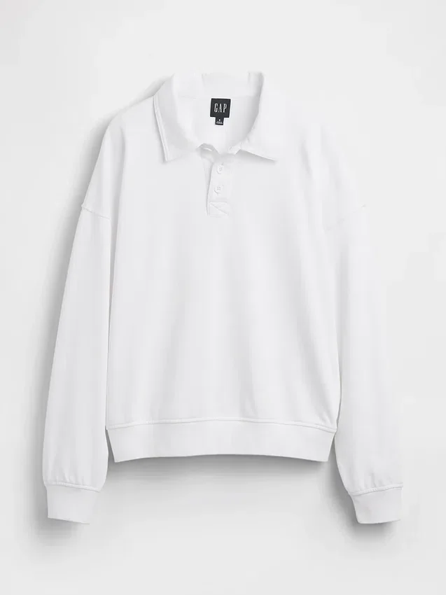 Vintagesoft Terry oversized Polo's sweatshirt