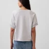 Vintagesoft Terry oversized sweatshirt met V-hals