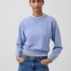 Vintagesoft Terry Raglan-sweatshirt
