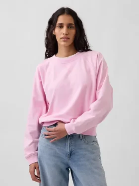 Vintagesoft Terry Raglan-sweatshirt