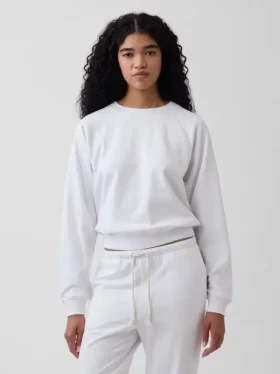 Vintagesoft Terry Raglan-sweatshirt