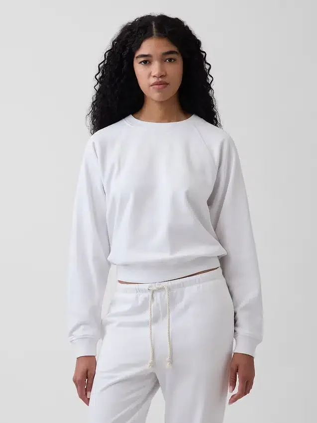 Vintagesoft Terry Raglan-sweatshirt