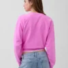 Vintagesoft Terry Raglan-sweatshirt