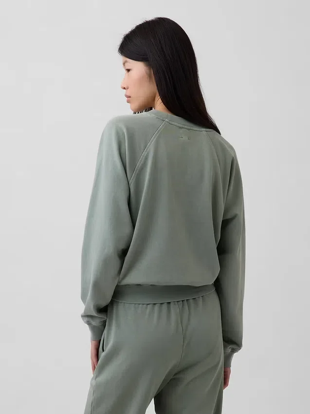 Vintagesoft Terry Raglan-sweatshirt