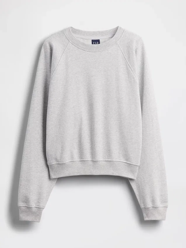 Vintagesoft Terry Raglan-sweatshirt