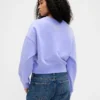 Vintagesoft Wicked Crop Wedge-sweatshirt