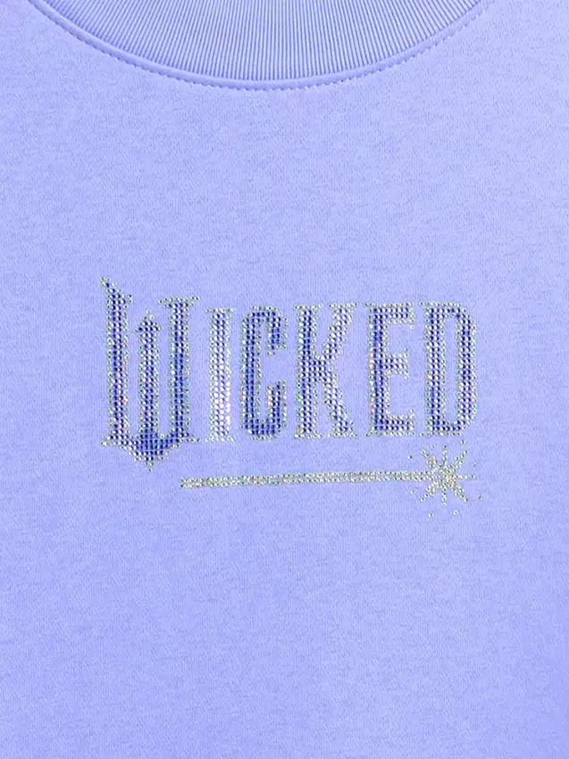 Vintagesoft Wicked Crop Wedge-sweatshirt