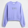 Vintagesoft Wicked Crop Wedge-sweatshirt