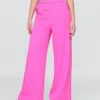 Vintagesoft wijde joggingbroek
