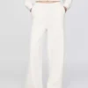 Vintagesoft wijde joggingbroek