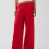 Vintagesoft wijde joggingbroek