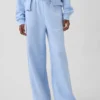 Vintagesoft wijde joggingbroek