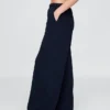 Vintagesoft wijde joggingbroek