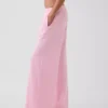 Vintagesoft wijde joggingbroek