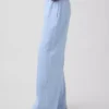 Vintagesoft wijde joggingbroek