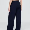Vintagesoft wijde joggingbroek