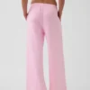 Vintagesoft wijde joggingbroek