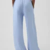 Vintagesoft wijde joggingbroek