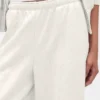 Vintagesoft wijde joggingbroek