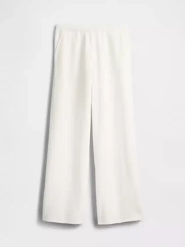 Vintagesoft wijde joggingbroek