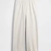 Vintagesoft wijde joggingbroek