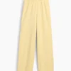 Vintagesoft wijde joggingbroek