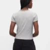 Wafelpatroon baby-T-shirt