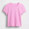 Wafelpatroon baby-T-shirt