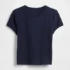 Wafelpatroon baby-T-shirt