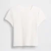 Wafelpatroon baby-T-shirt