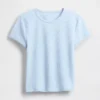 Wafelpatroon baby-T-shirt