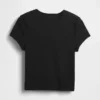 Wafelpatroon baby-T-shirt