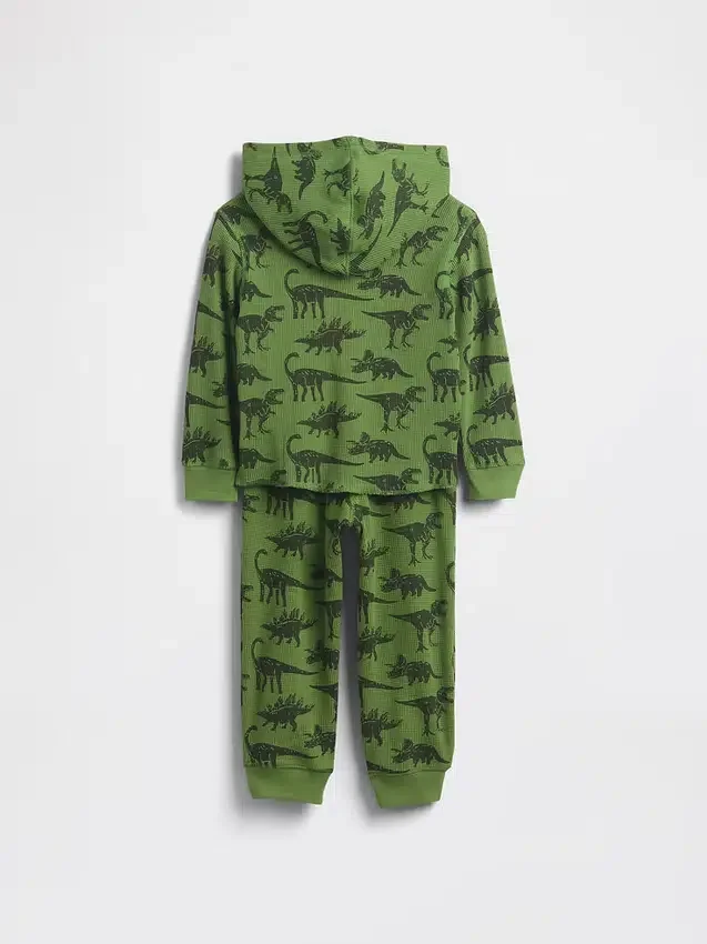 Wafelpatroon-outfitset voor Baby & Peuter