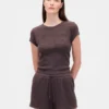 Wafelpyjama-T-shirt