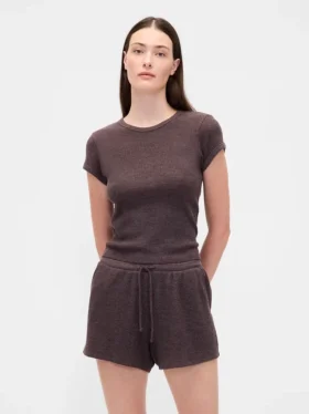 Wafelpyjama-T-shirt