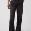 Wijdvallende kaki broek
