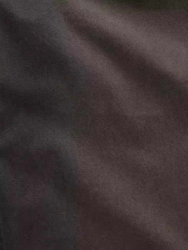 Wijdvallende kaki broek