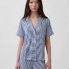 Zacht modaal pyjamashirt Tops