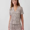 Zacht modaal pyjamashirt Tops